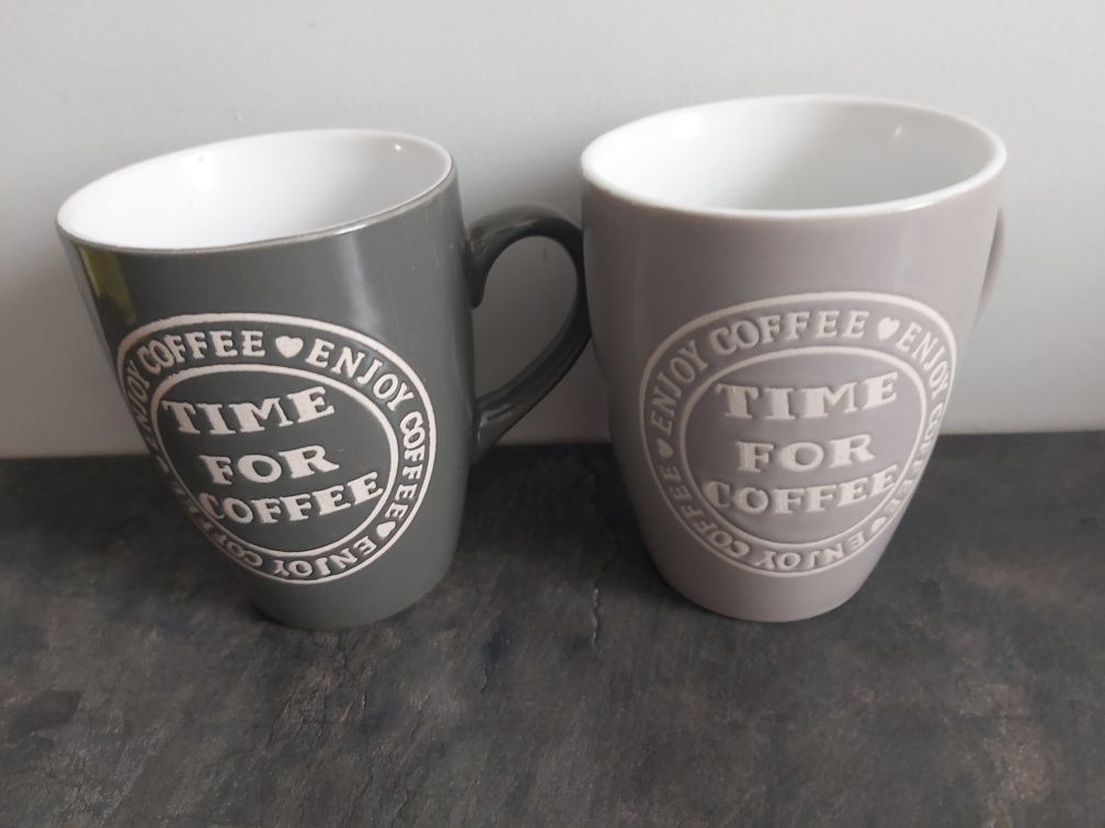 2 kubki do kawy Time for coffee