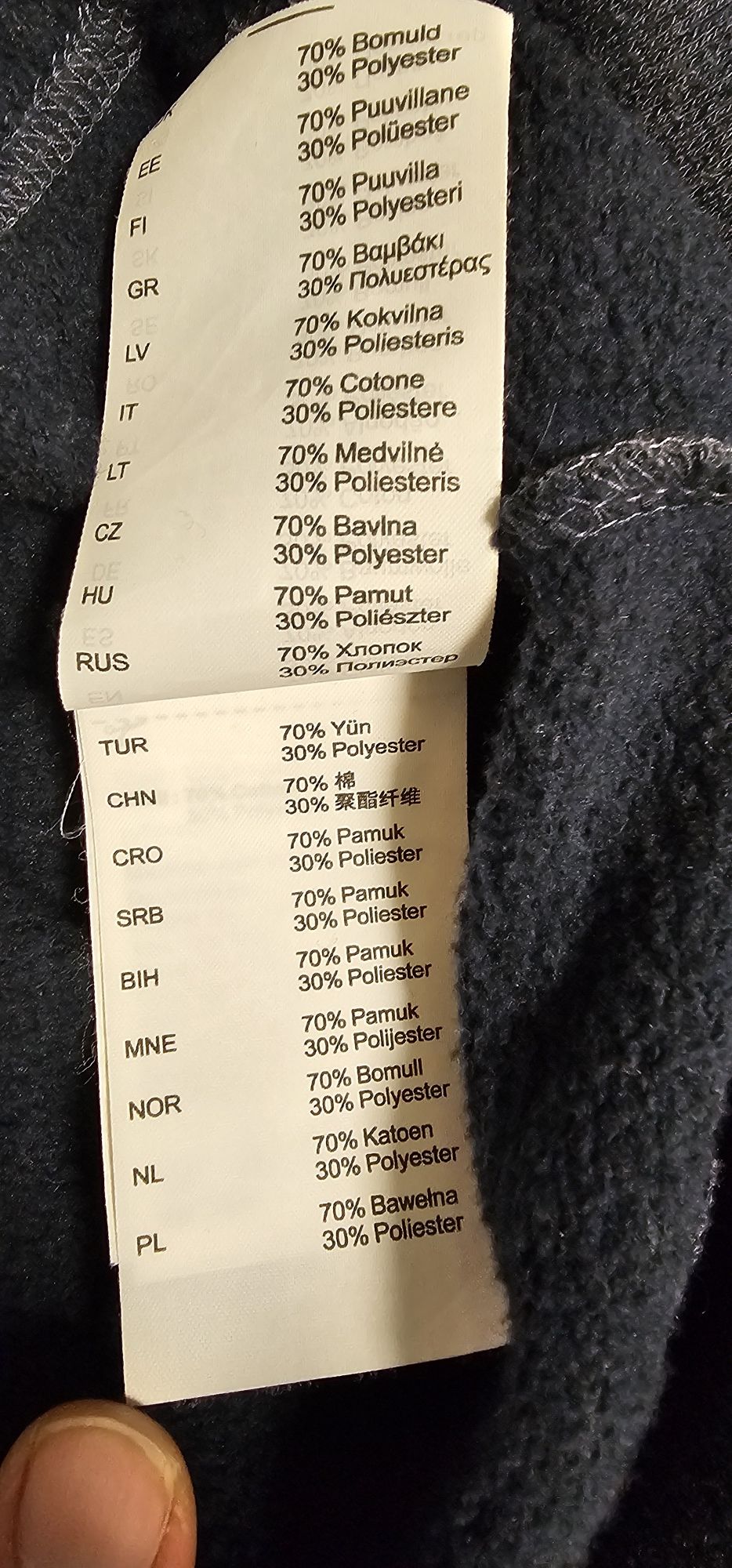 Bluza męska HELLY HANSEN rozmiar XL wymiary na zdjęciach