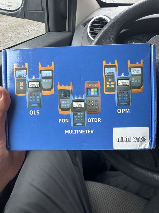 Mini Otdr Multifunções