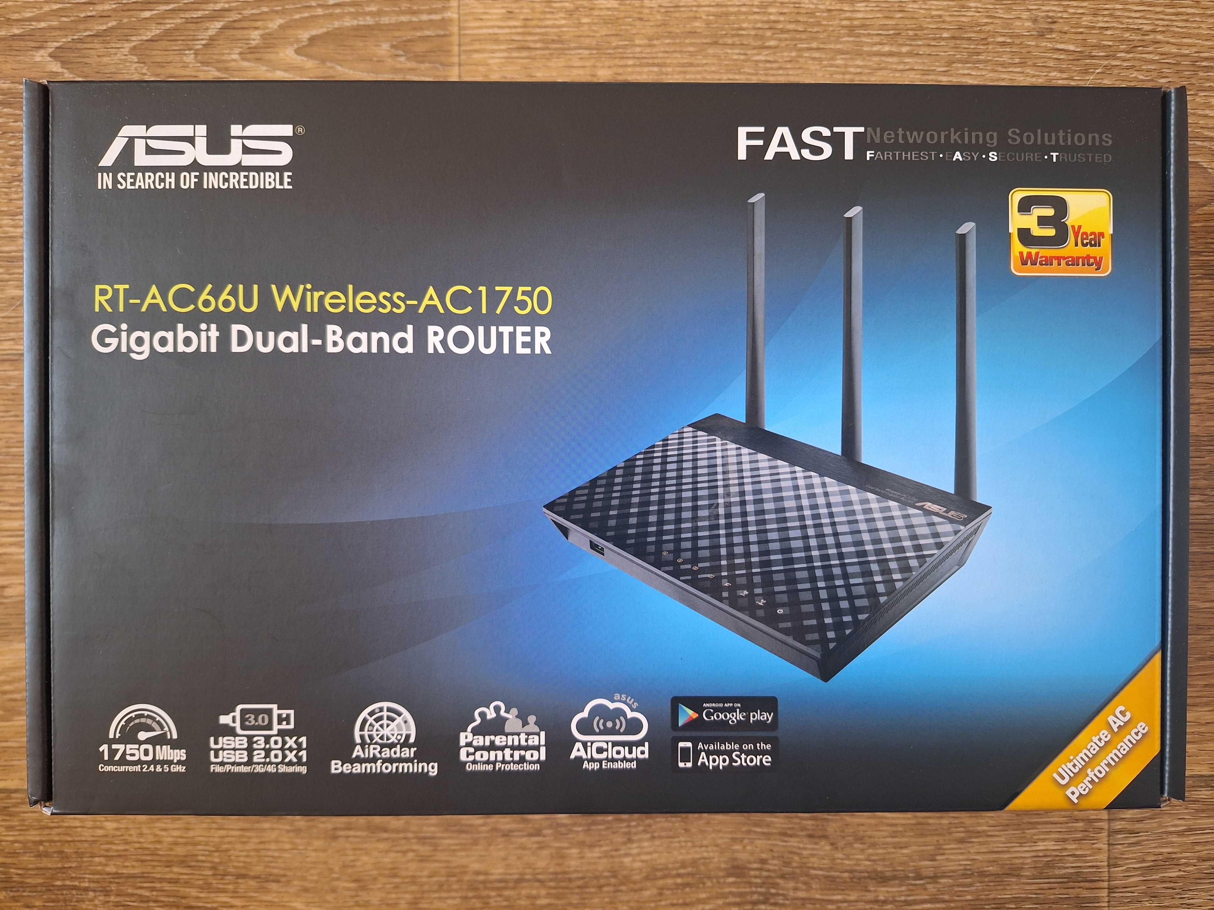 Wi-Fi роутер Asus RT-AC66U b1 HW b2