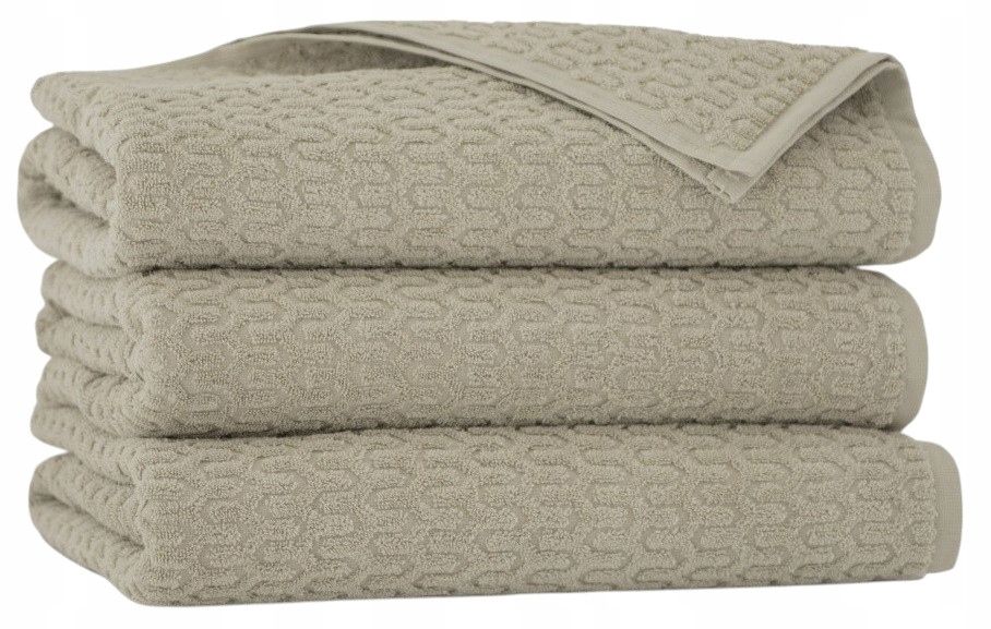Zwoltex Ręcznik Kąpielowy 70X140 Craft Beżowy 450G/M2 Retro
