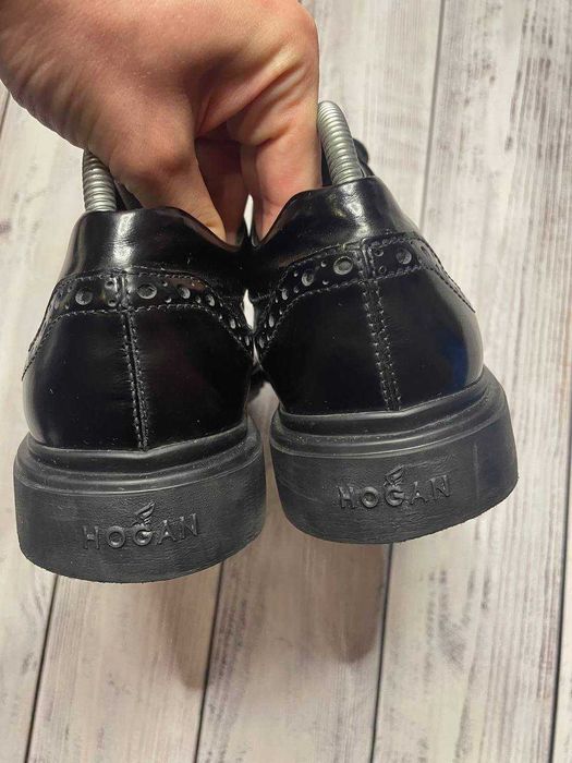 Мужские Туфли Броги Hogan