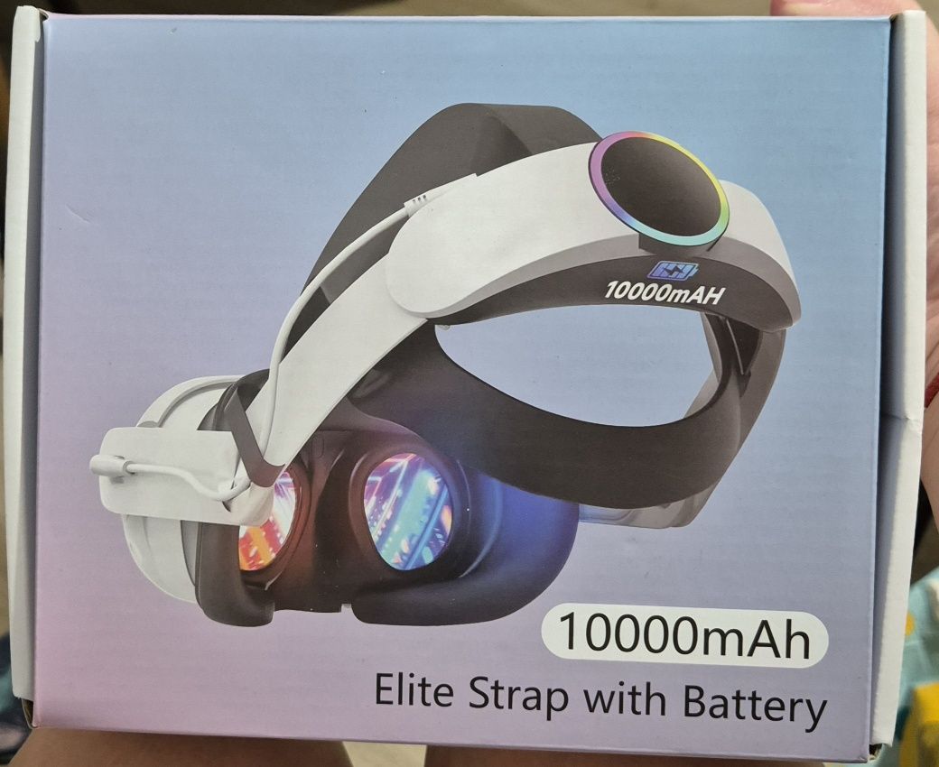 Кріплення на Голову з акумулятором 10000 mAh для VR окулярів