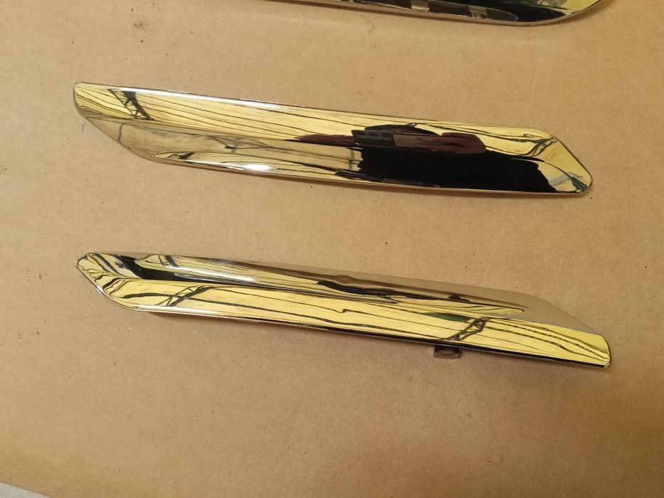 Listwa chrom zderzaka prawy lewy tył Citroen C5 x7 III sedan