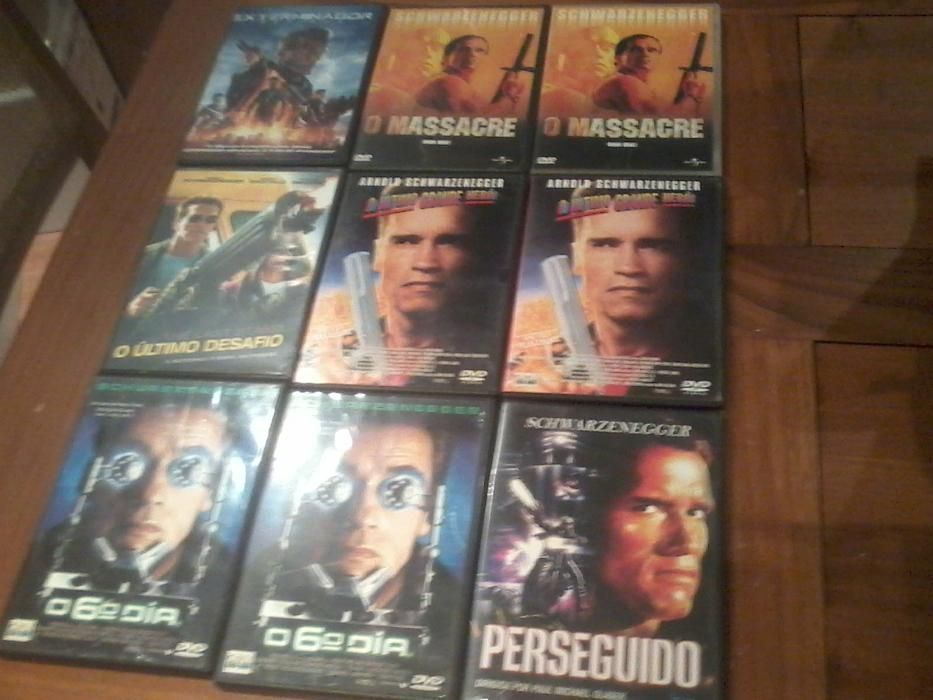DVD Diversos - Arnold Schwarzenegger