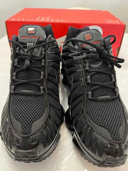 Buty meskie Mokasyny Nike_Shox_TL_Black R.44