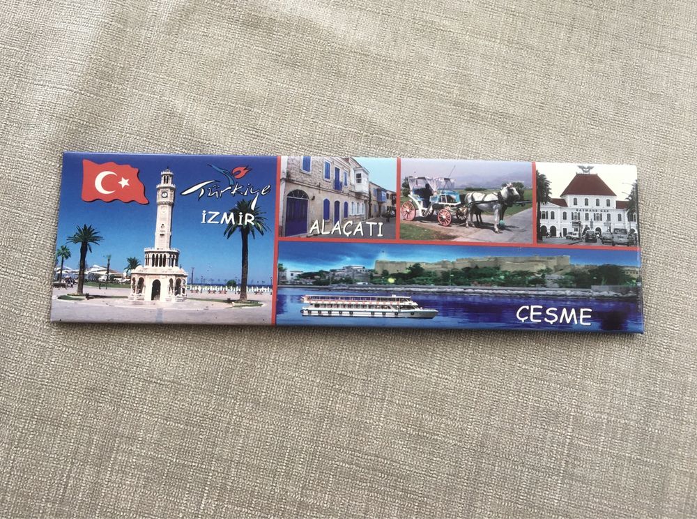 Magnes na lodówkę z Turcji - Turcja - Izmir, Alacati, Cesme