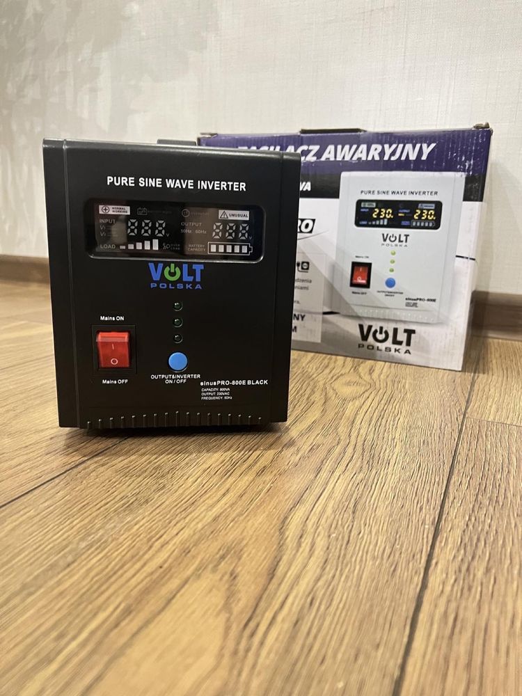 Джерело безперебійного живлення Volt Polska Sinus PRO 800E 12V 220V