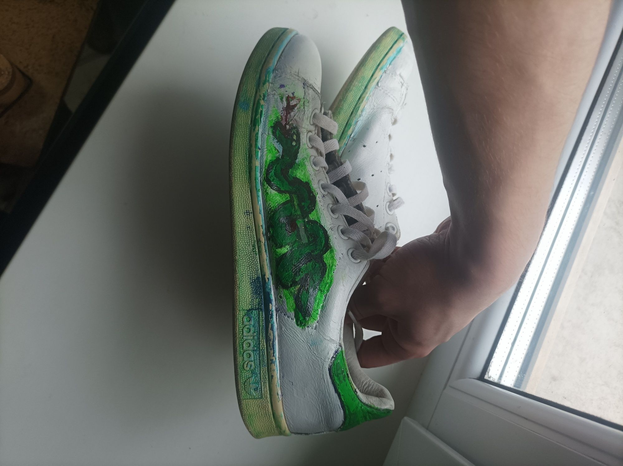 Кросовки Adidas Stan Smith Castom,