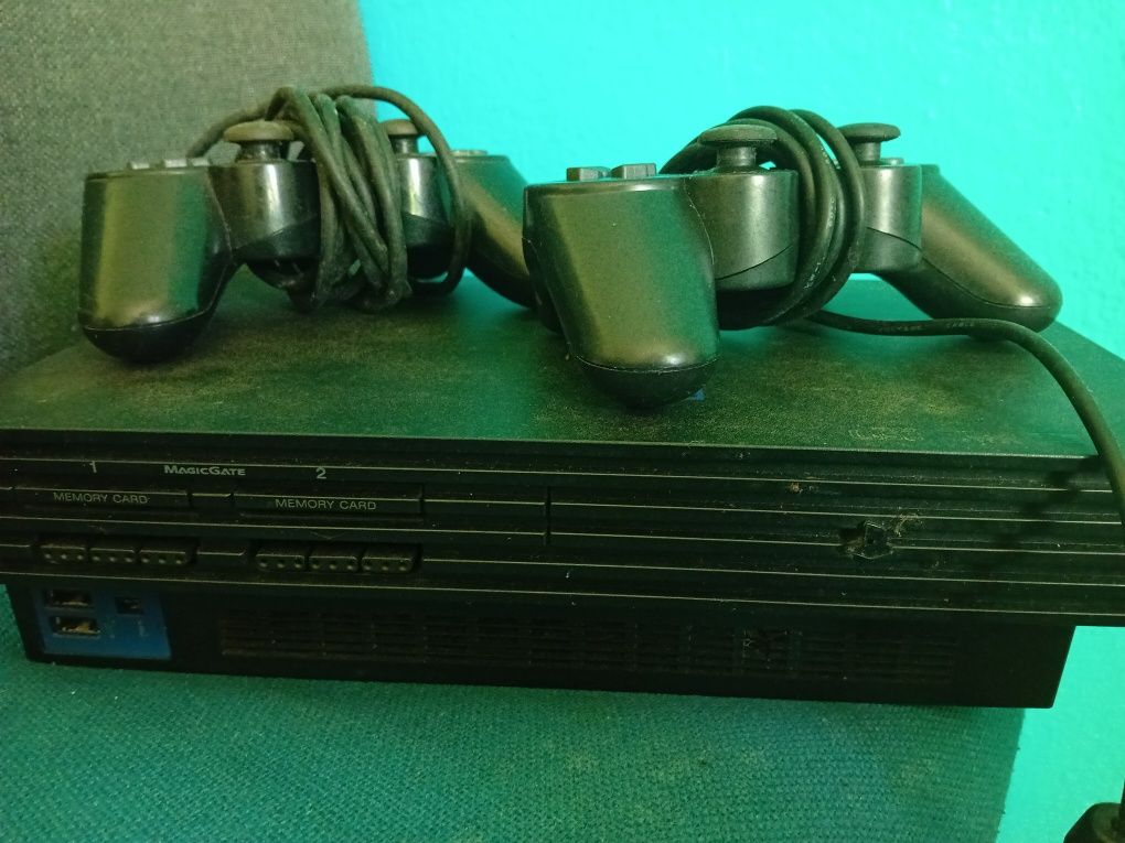 Playstation 2  com 1 comados