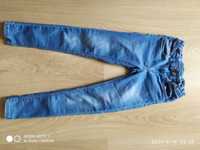 Spodnie dziewczęce jeansy H&M