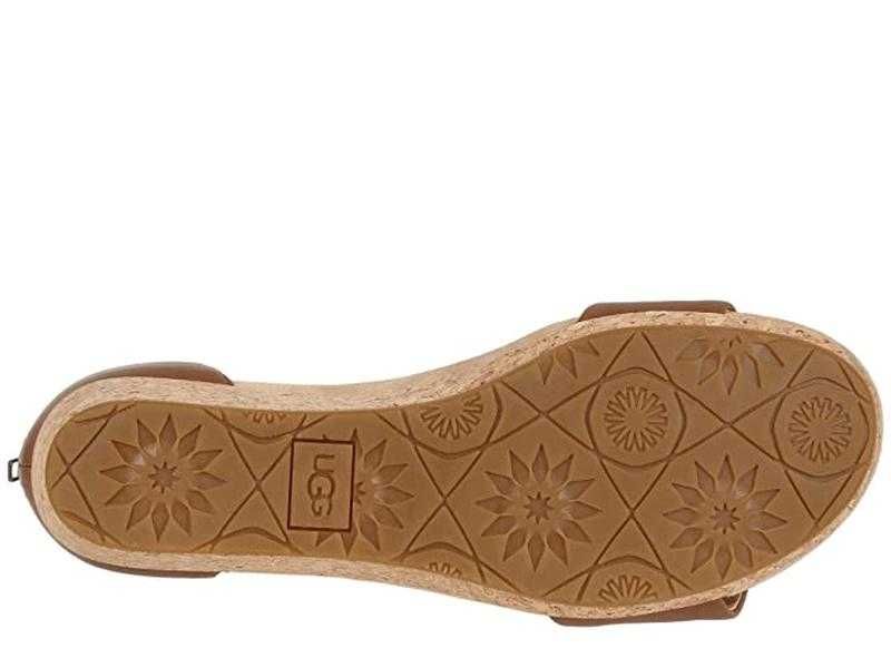 Босоножки ugg zoe ii leather wedge sandals размеры 38,38.5,39,39.5,40