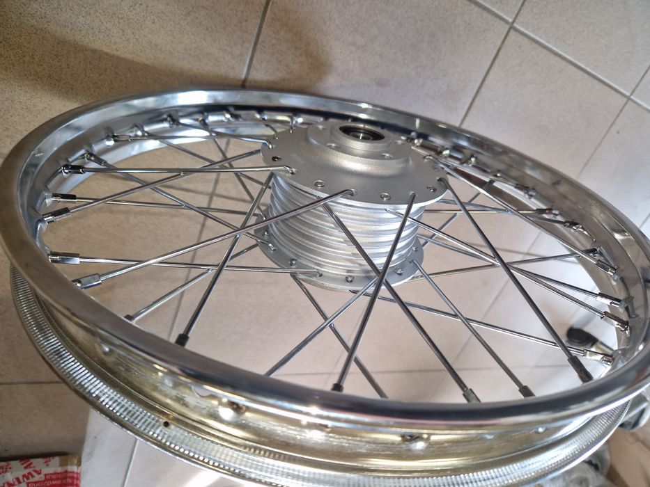 Fabrycznie Nowe wycentrowane koło r16" Romet kadet polo pegaz chrom pl