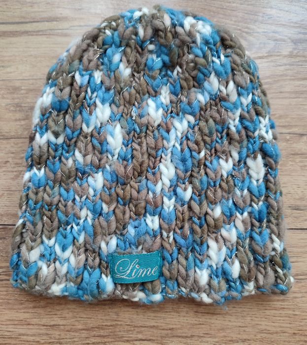 Czapka marki Clime • z domieszką wełny • wielokolorowa •