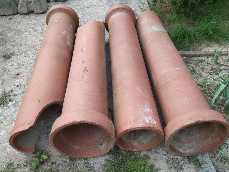 Rury kamionkowe, ceramiczne, przepustowe 250 mm