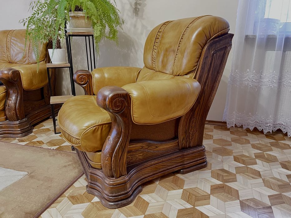 Sofa kanapa fotel zestaw 1+2+3