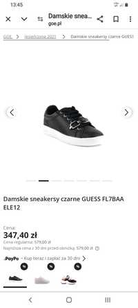 Damskie Sneakersy czarne GUESS