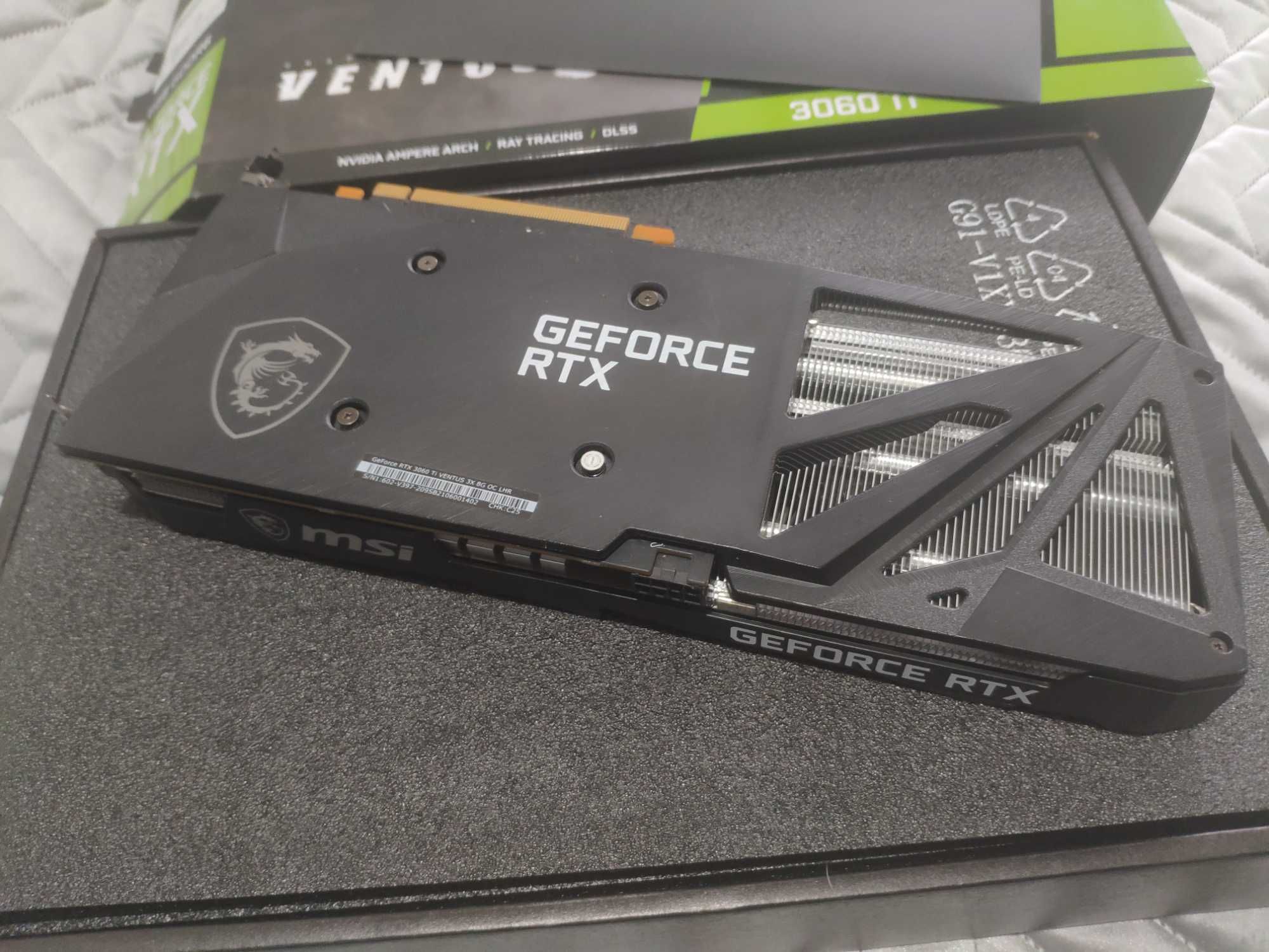 Placa Gráfica MSI GeForce RTX 3060 Ti X3 Ventus OC 8GB GDDR6