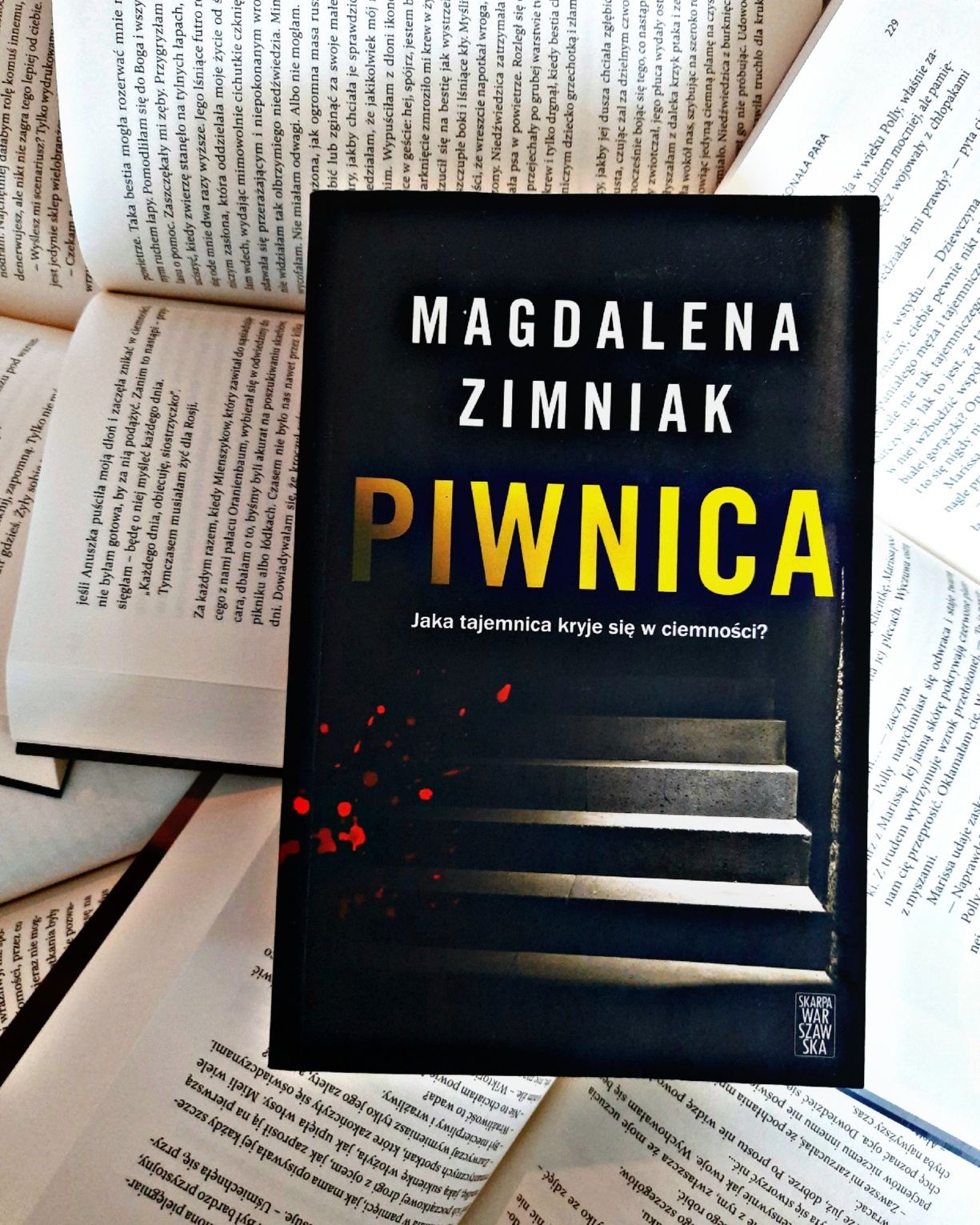 Piwnica Magdalena Zimniak wydawnictwo Skarpa Warszawska