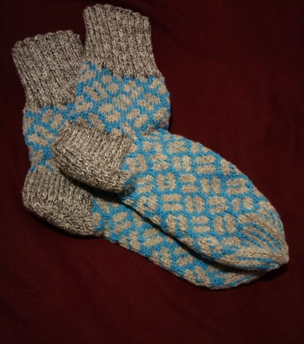 Шкарпетки в'язані жіночі  38-39 розмір