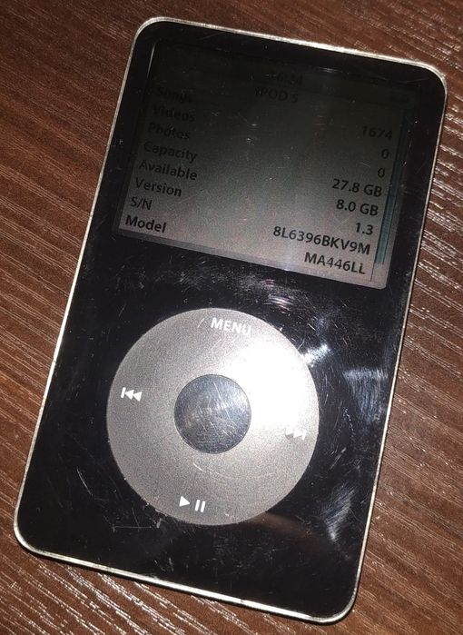 Продам Apple iPod classic 5.5 enhanced 30gb