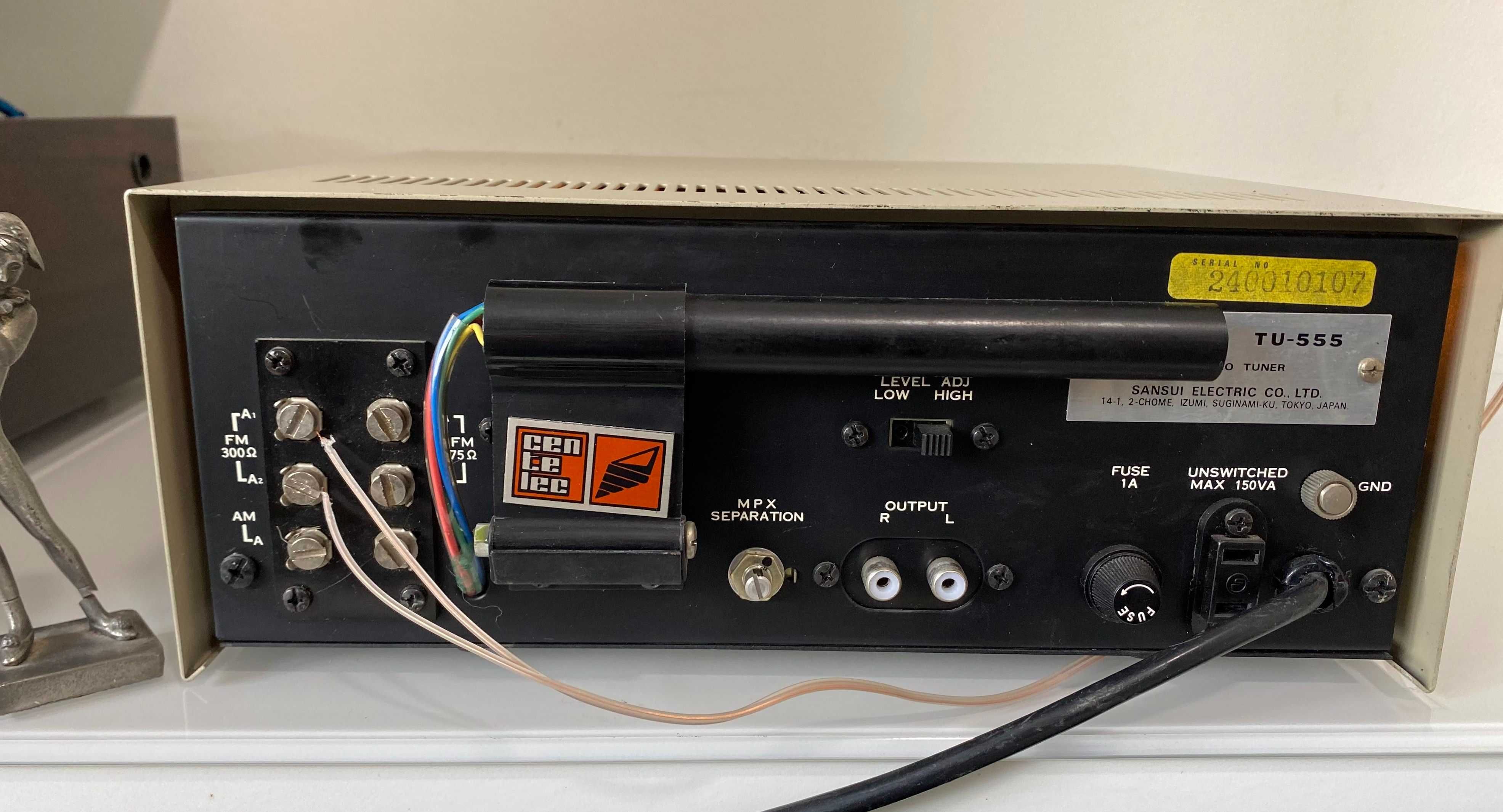 Sansui TU555 - tuner vintage