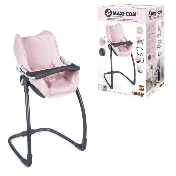 Krzesełko do karmienia 3w1 różowe Smoby oprawa: pudełko