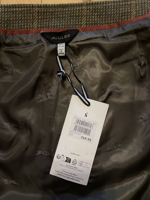 Твідова спідниця joules