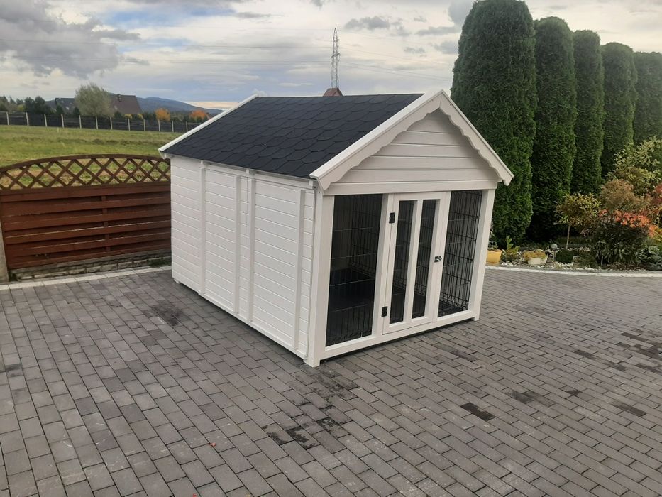 Buda dla psa kojec "Trio "