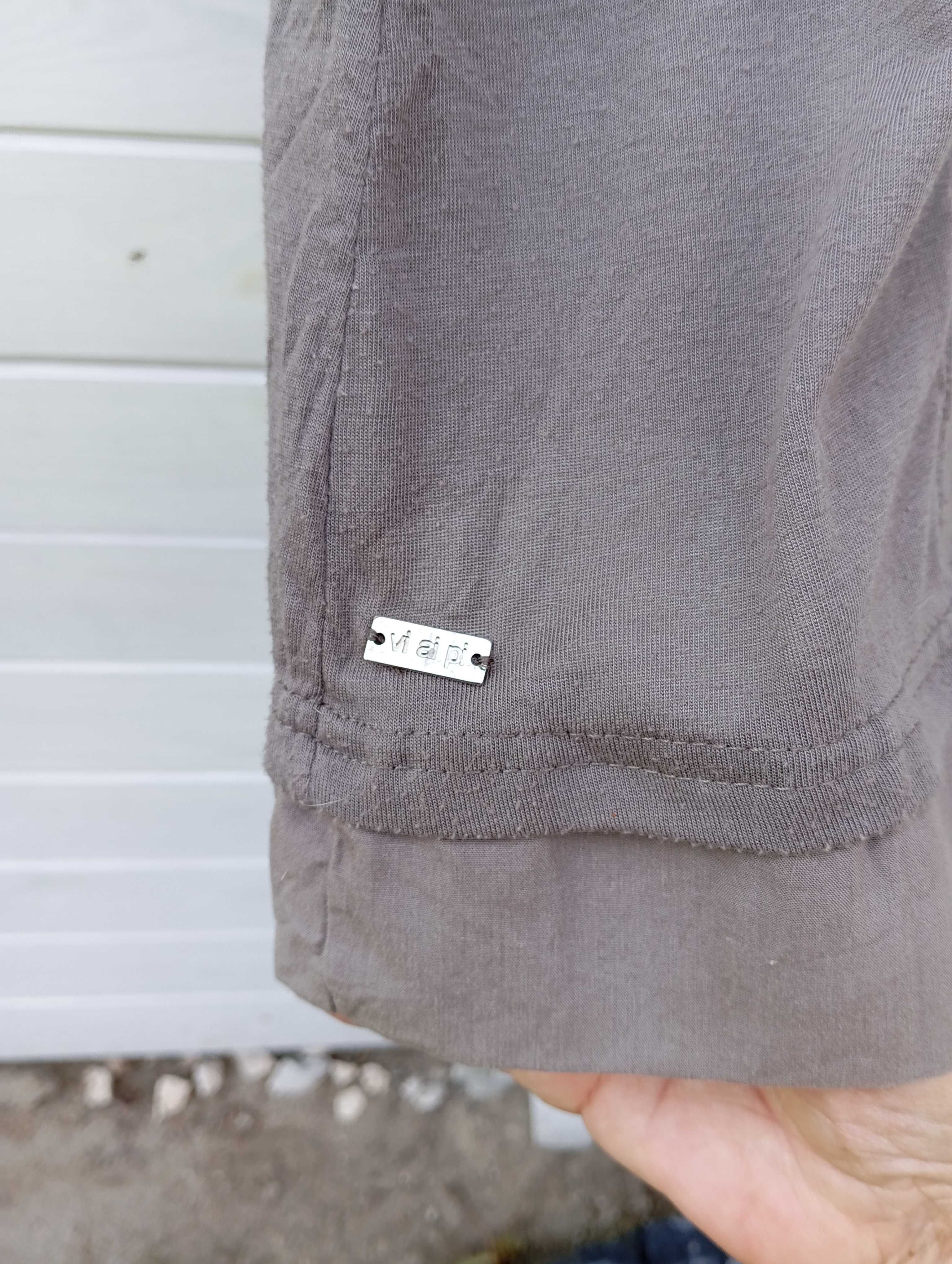 Sukieneczka + bluzeczka w kolorach khaki - M/L