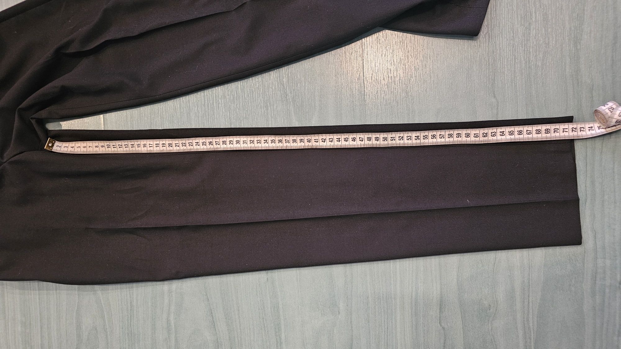 Spodnie garniturowe chłopięce, czarne "170" H&M, jak nowe