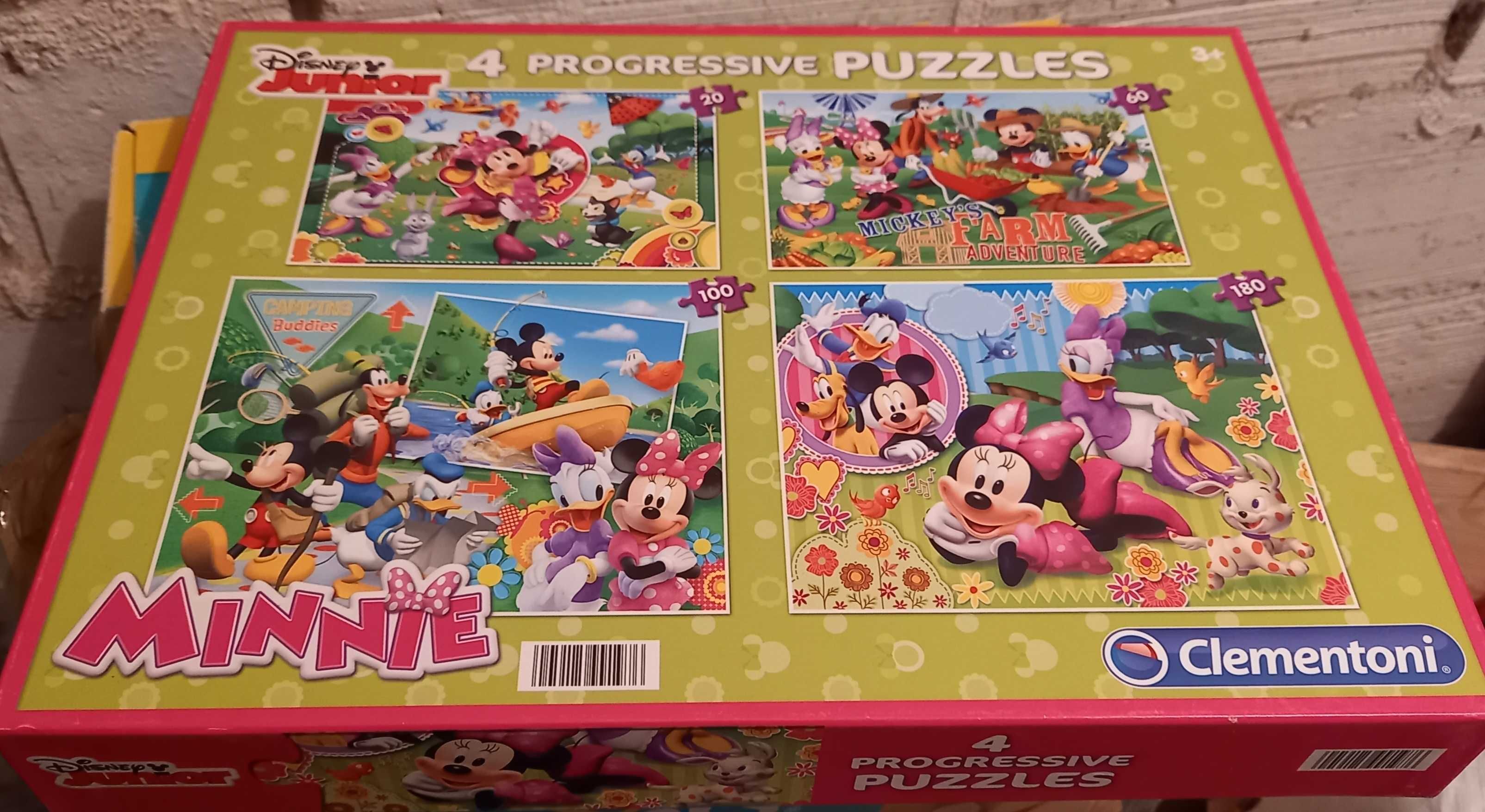 Puzzle myszka Miki Mickey Mouse Minnie