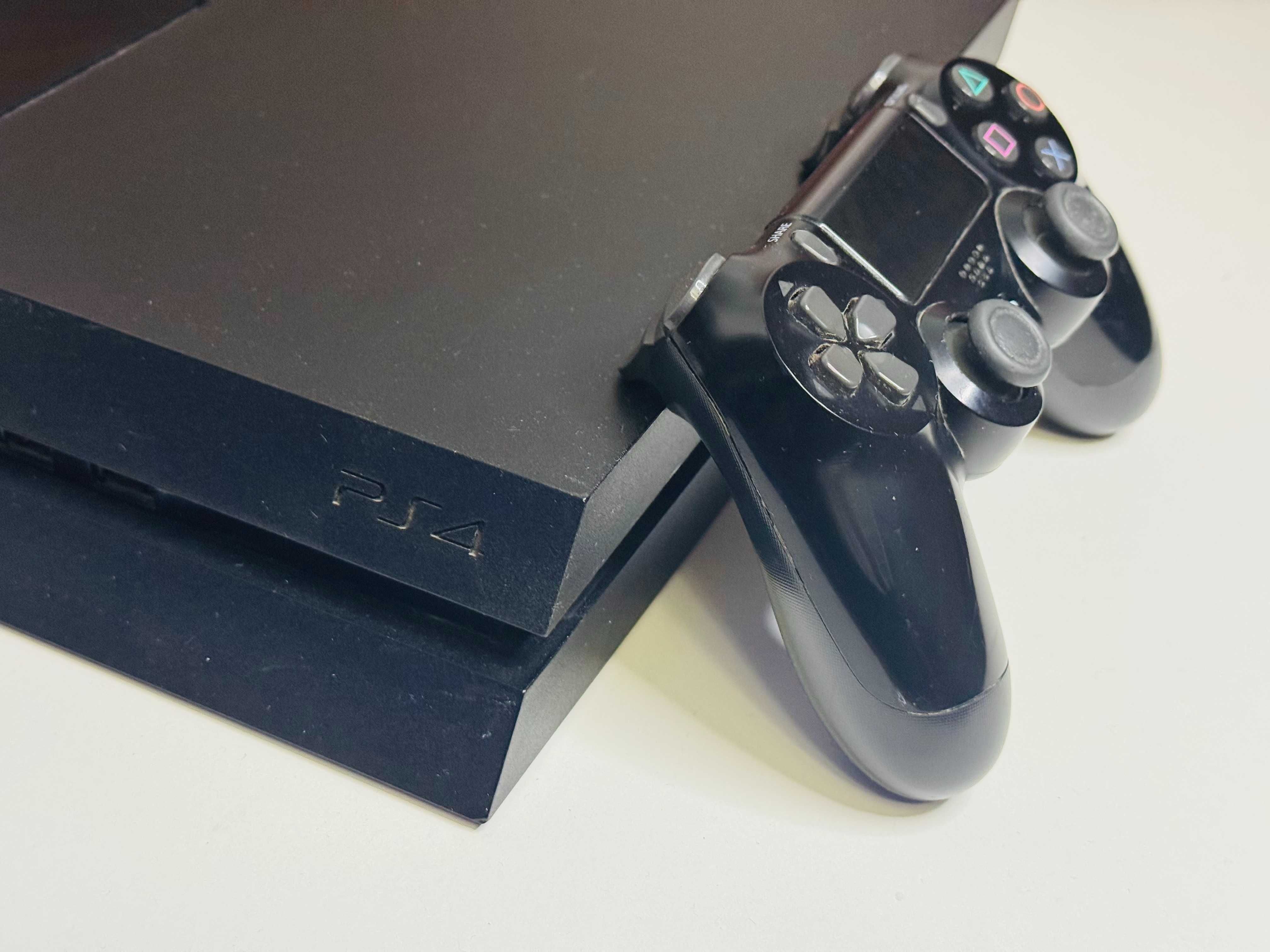 Konsola PlayStation 4 PS4 500GB Czarny z Padem Niski Soft 10.70