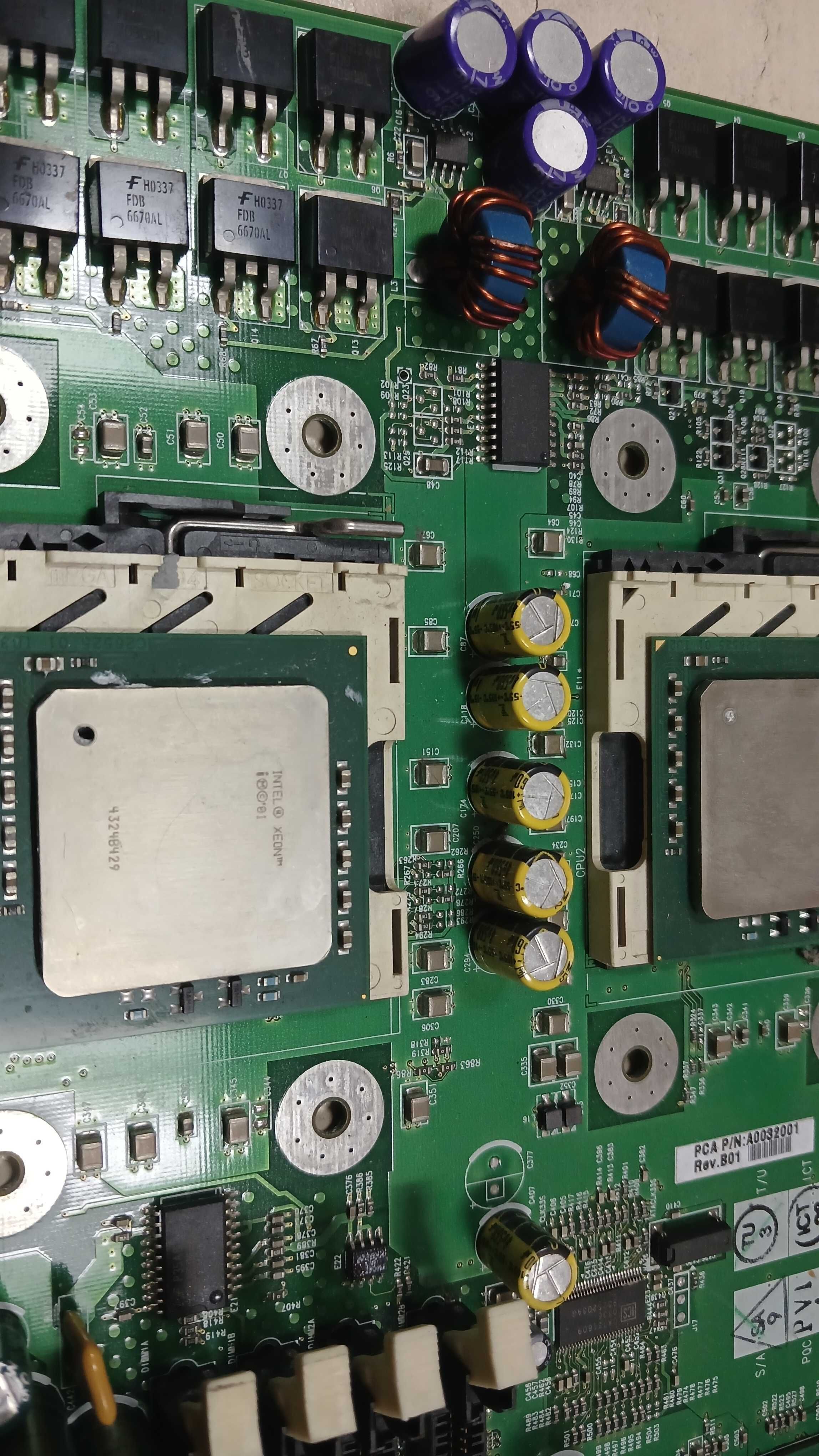 Серверная плата Intel server board SE7501CW2 с 2 проца