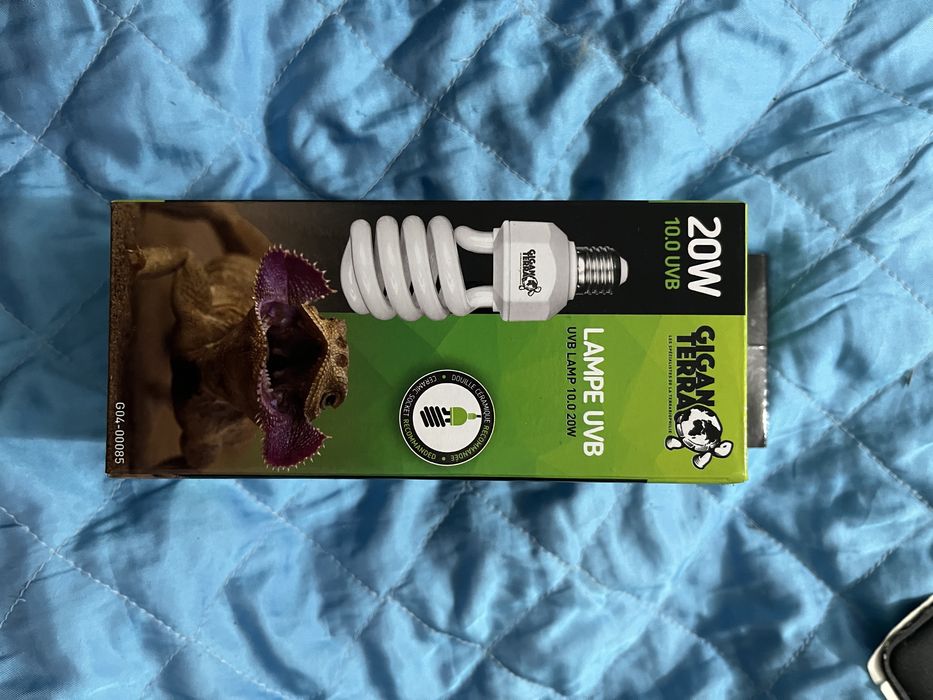 Lampada uvb giganterra