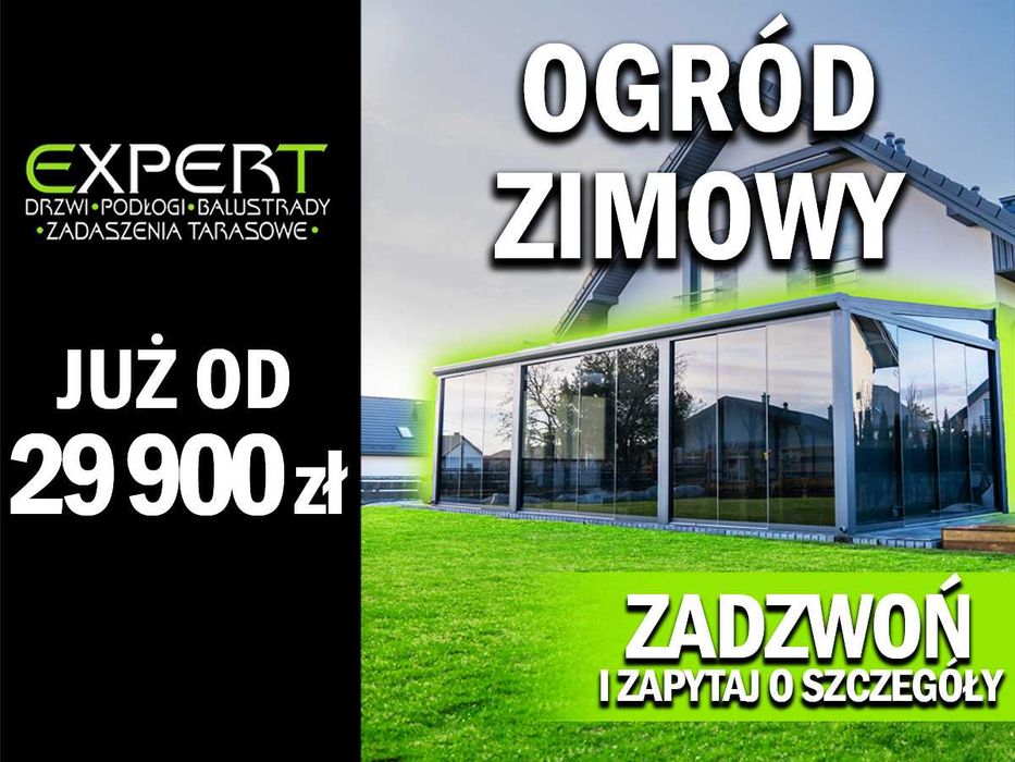 Aluminiowe zadaszenie tarasowe, ogrody zimowe, altany, pergole