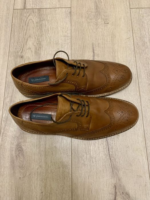 Шикарні чоловічі броги 29 см, туфлі стан суперовий