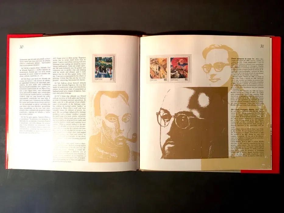 PORTUGAL EM SELOS 1988 - 24,5 x 24,5 cm/s - edição ctt