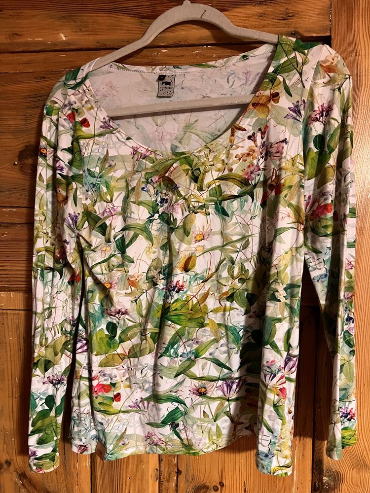 Dziendobry Longsleeve Fiołki L
