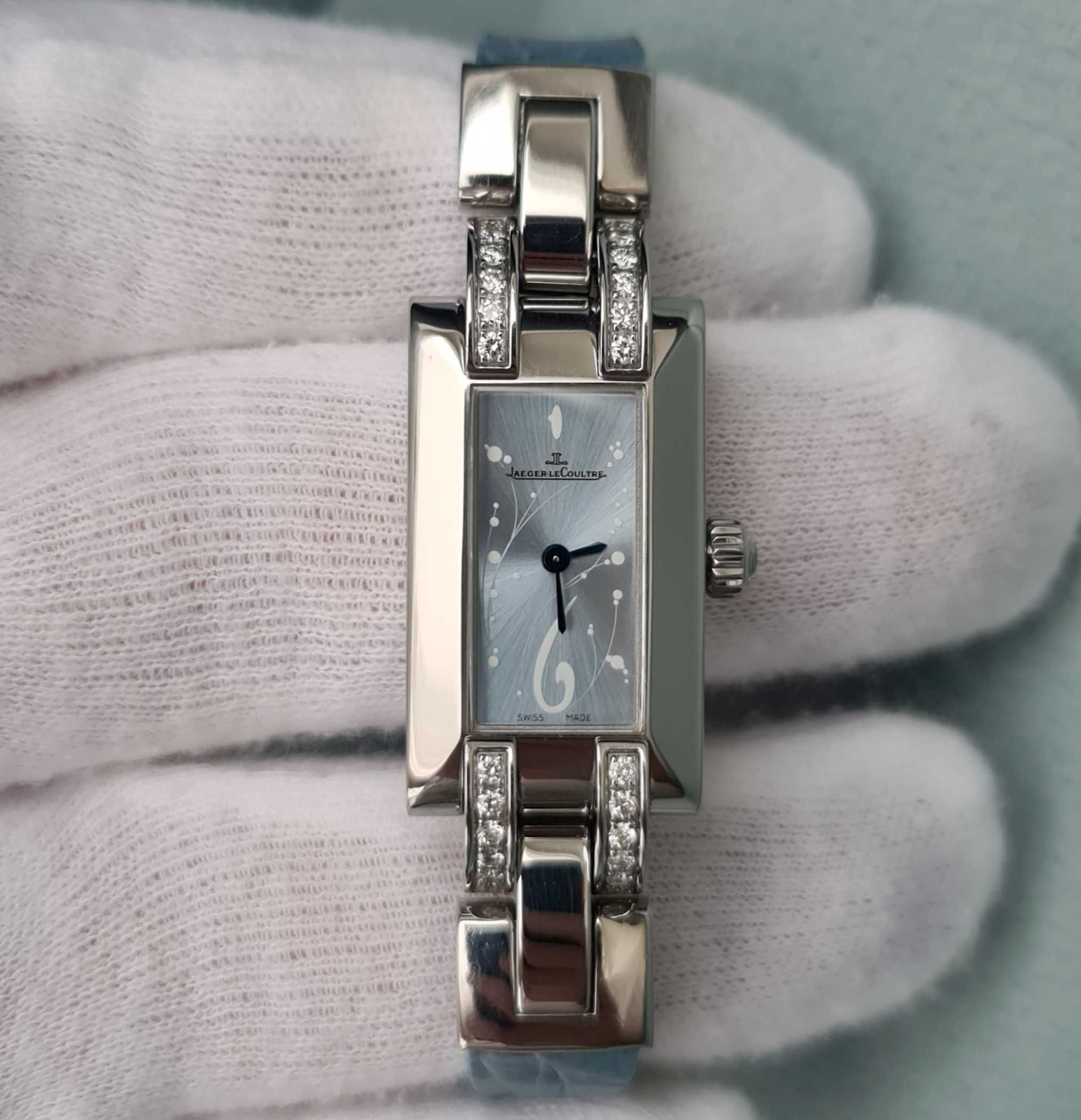 Жіночий годинник Jaeger-LeCoultre ideale 460.8.08 Diamonds Swiss