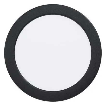 Plafon okrągły Eglo 16,6 x 16,6 cm czarny