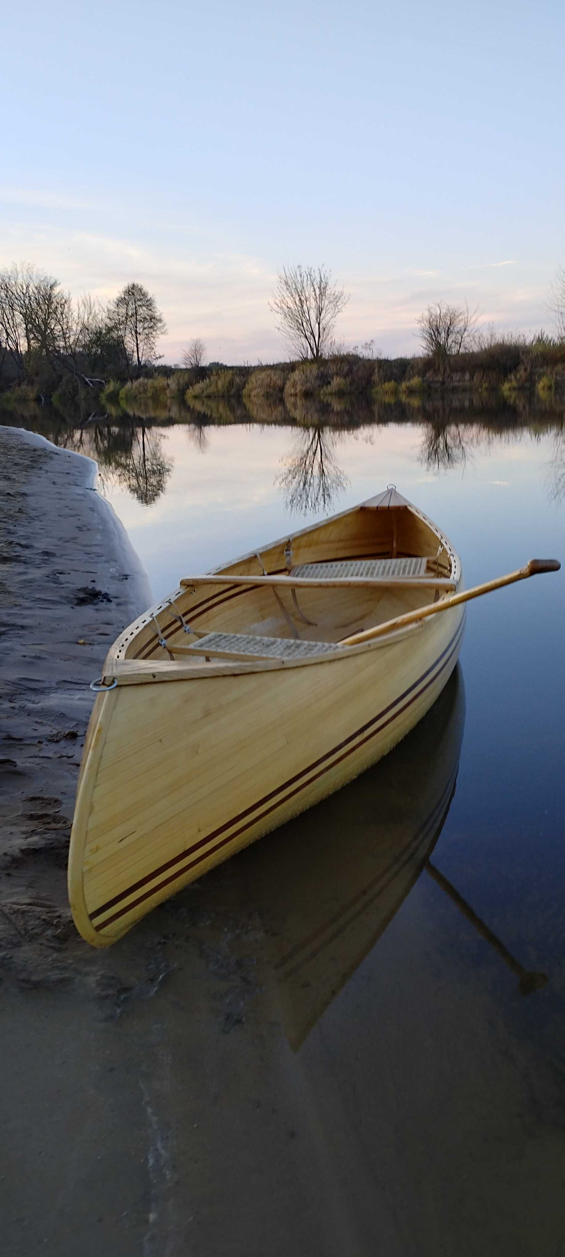 canoe, kanu ręczna robota, idealne na wyprawy
