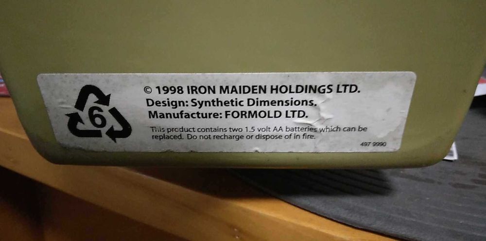 Iron Maiden  expositor para 13 CDs - 1998