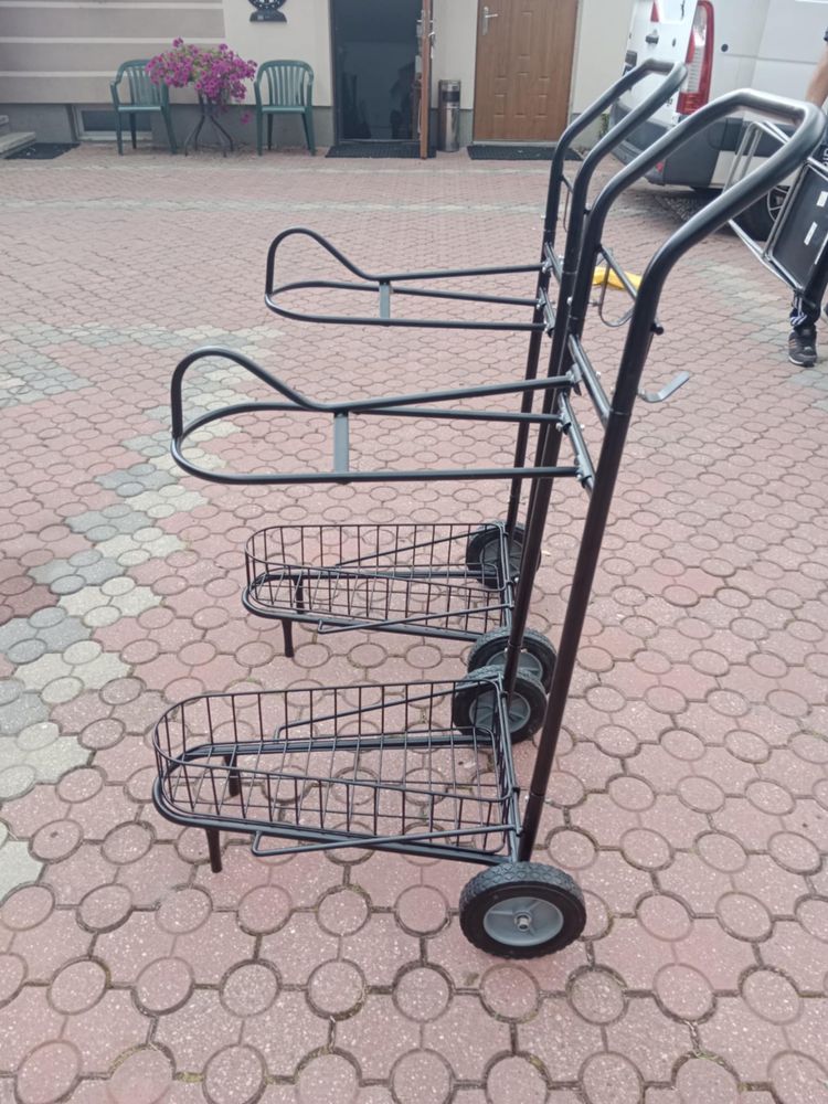 Stojak wozek na siodlo nowy
