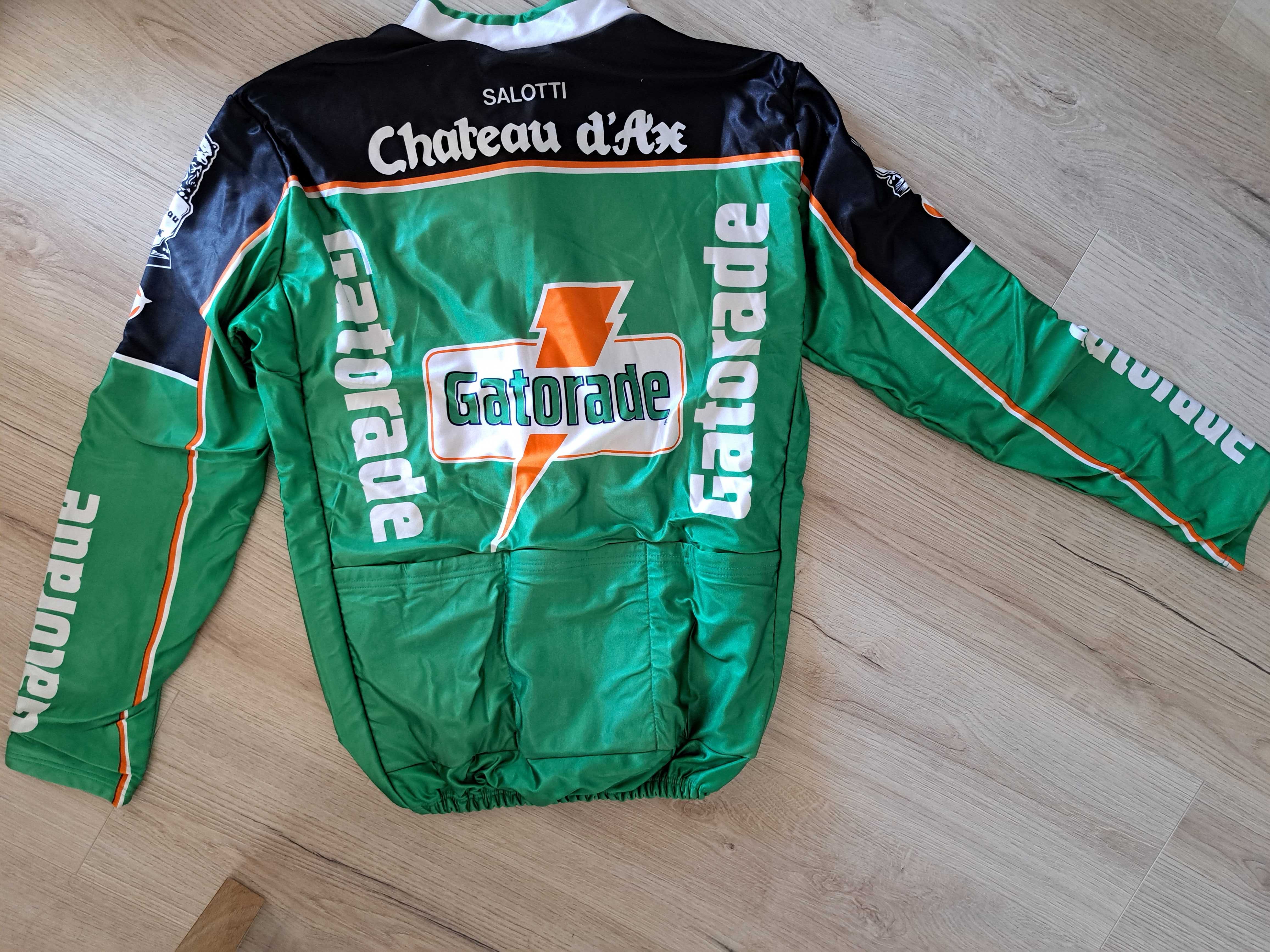 Ciclismo camisola inverno grossa "L"