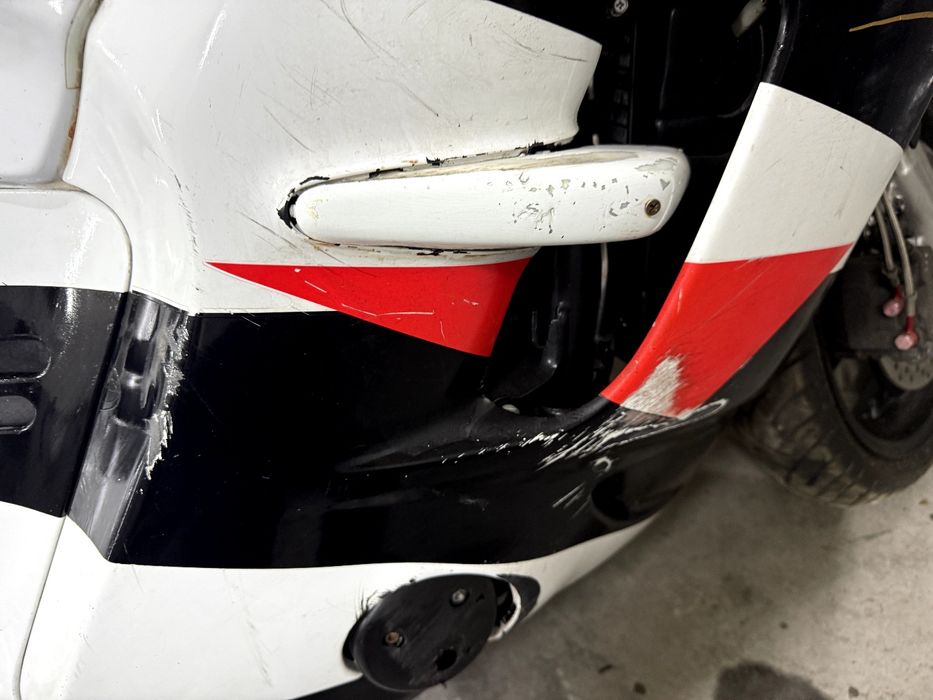 хонда 1000 CBR на ходу