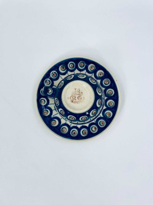 Zestaw śniadaniowy Filiżanka kolekcjonerska Polska Bolesławiec