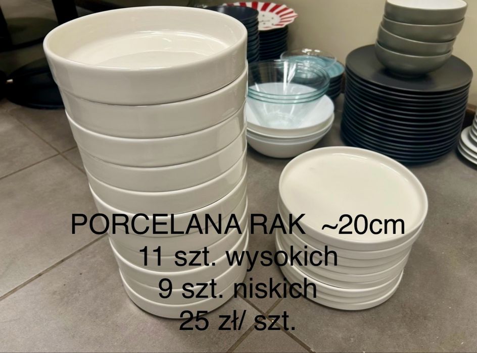 Talerze porcelana RAK
