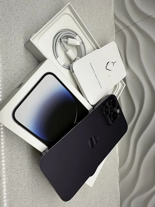 Iphone 14 pro 128 фіолетовий. Гарний стан повний комплект!