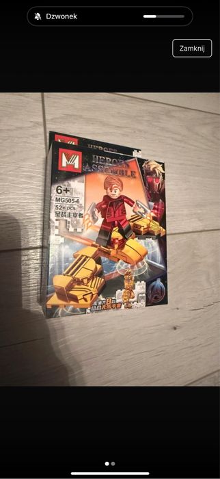 Lego klocki  heroes